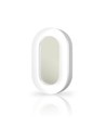 11W Oval væglampe med sensor - 825lm, 5000K, IP65