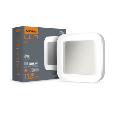 Vika væglampe 15W - neutral hvid, 230V, 1550lm, forbrug 15W