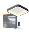 Edge loftlampe 72W - LED, sort, 230V, 7500lm, forbrug 72W