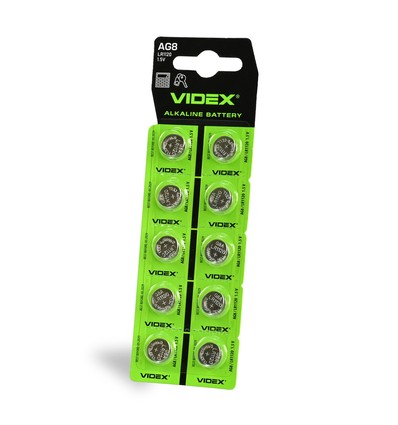 Alkaline batteri - AG8/LR1120, 10 stk