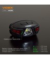 LED pandelampe - bevægelsessensor, 850mAh, genopladelig, IP67