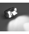 LED pandelampe - 185m rækkevidde + COB, 1800mAh, genopladelig, IP55
