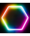 Hexagon RGBIC 1 felt komplet sæt - 20W. inklusiv bluetooth controller og strømforsyning