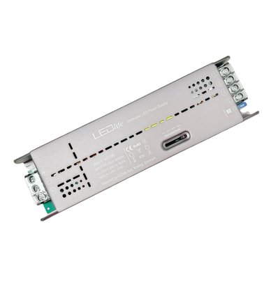 Slide dæmpbar 24V 400W strømforsyning - 24V DC, 16,6A