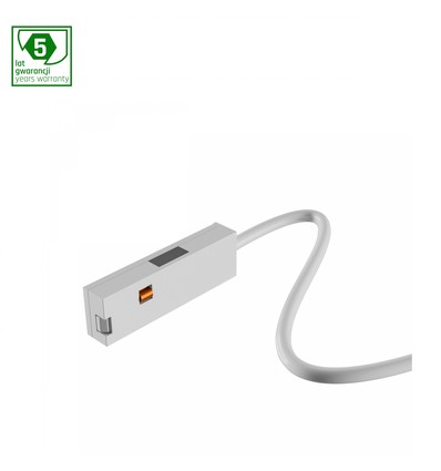 System Shift Nano - Connector, 48V Driver Kabel, 200mm, Hvid