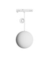 System Shift Nano skinnespot Pendel 7W - Globe P Kugle, 100+1000mm kabel, hvid