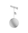 System Shift Nano skinnespot Pendel 7W - Globe P Kugle, 100+1000mm kabel, hvid