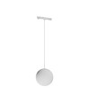 System Shift Nano skinnespot Pendel 7W - Globe P Kugle, 100+1000mm kabel, hvid