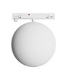 System Shift Nano skinnespot 7W - Globe Sphere, 100x120mm, hvid.