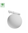 System Shift Nano skinnespot 7W - Globe Sphere, 100x120mm, hvid.