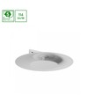 System Shift Nano - Saucer Pendel Lampe, Ø170x40mm, 7W, 100°, Hvid
