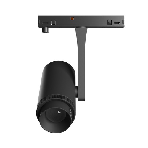 System Shift Nano Spot Zoom - skinnespot, 40x80x145mm, 7W, 15-45°, sort