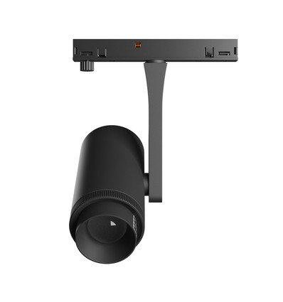 System Shift Nano Spot Zoom - skinnespot, 40x80x145mm, 7W, 15-45°, sort