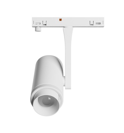 System Shift Nano skinnespot 7W - Spot Zoom, 40x80x145mm, 15-45°, hvid