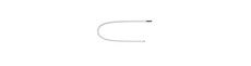System Shift Nano - Stribe M til skinne, 547x6x10mm, 6W, sort