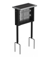 Solcelle insektlampe - Sort, IP65, 10W, dækker op til 60m2