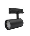 LEDlife CCT justebar skinnespot 28W - Sort, Justerbar CCT + lysstyrke, 110lm/w, RA90, 3200lm, Flicker free, 3-faset