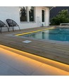 20m pool strip vandtæt - 7,5W/m, IP68, 120 LED pr. meter, 24V