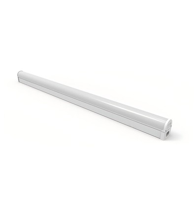 120cm komplet LED armatur - 40W, gennemfortrådet, IP65, 230V