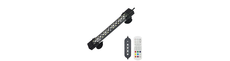 20 cm akvarie armatur - 8W LED, RGB+NW, IP68