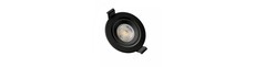 MR16 eller GU10 Downlight - Uden lyskilde og fatning, sort, Hul: Ø7,5 cm