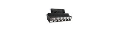 36W 3-faset RA92 justerbar LED lysskinne - Sort, 23,5 cm