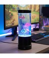 Fiskelampe RGB 23cm høj - Ø9 cm, perfekt til børn og barnlige sjæle