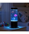 Jellyfish RGB 25cm høj lampe - Ø9 cm, perfekt til børn og barnlige sjæle