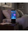 Jellyfish RGB 25cm høj lampe - Ø9 cm, perfekt til børn og barnlige sjæle