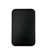Powerbank - 5000mah, sort, komplet med kabel