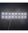 25x 25 cm 15W foldbar CCT LED ark RA95 - 24V DC, IP20