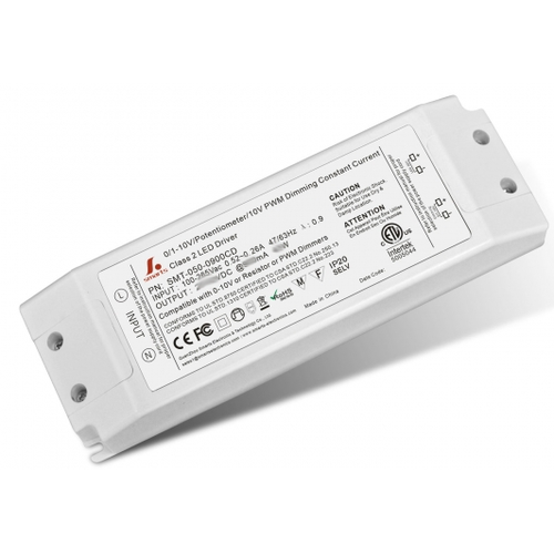 40W 1-10V dæmpbar driver til LED panel - Med 1-10V signal interface, 30-50V, 800mA