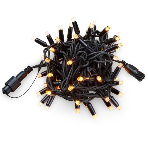 Outlet: Chrissline Lyskæde 5 Meter Med 50 LED i AMBER Lys