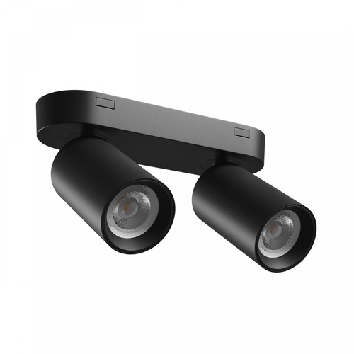 Madara Altro Base til 2xGU10 - Sort, IP20, 220x70x135mm, uden lyskilde