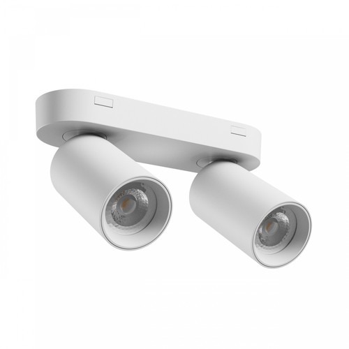 Loftlampe med 2 spots, GU10 - Hvid, IP20 indendørs, uden lyskilde