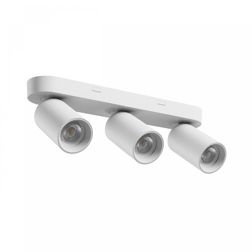 Loftlampe med 3 spots, GU10 - Hvid, IP20 indendørs, uden lyskilde