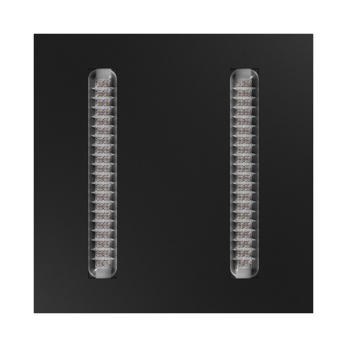 Algine Doppio panel 600x600x35 40W - neutral hvid, 230V, 80°, IP20, sort
