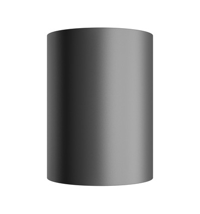 Orbito overflade 10W - varm hvid, 230V, 40°, IP44, UGR19, RA90, Ø75x100mm, sort, rund