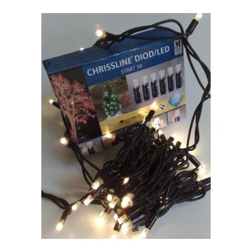 Outlet: Chrissline Start 50 LED Lys - Varmhvid