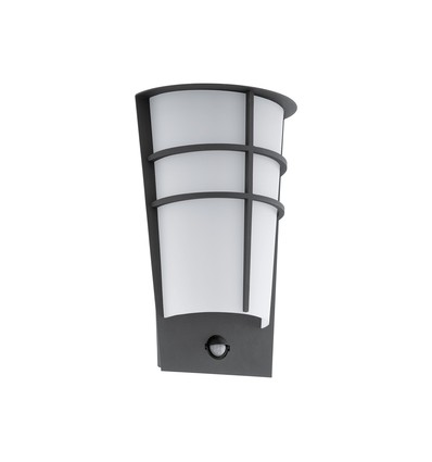 EGLO Breganzo Udendørs LED Væglampe 2x2,5W Med Sensor I Antrazit