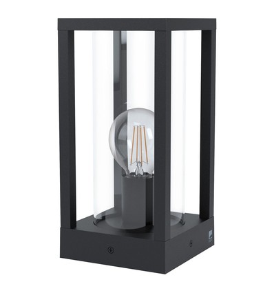 Outlet: EGLO CASCINETTA Udendørs Pullert Lampe Til E27 LED i Sort