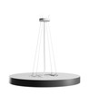 60cm 65W Nymphea Optima loftlampe - CCT, 7800lm, sort ring, 5 års garanti