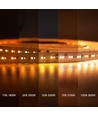 5m Dim to warm LED strip RA95 - 17W/m, 24V, IP20, 224 LED pr. meter
