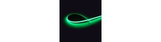 5m 9W/m Grøn Dot-free COB-LED strip - IP20, 240 LED pr. meter, 24V, COB LED