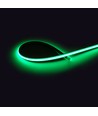 5m 9W/m Grøn Dot-free COB-LED strip - 24V DC, IP67, 240 LED pr. meter, 5 års garanti