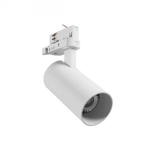 Hvid 16W skinnespot 3i1 - CCT, spredning 25°, 3-faset, Spectrum