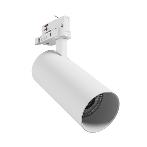 Hvid 24W skinnespot 3i1 - CCT, spredning 25°, 3-faset, Spectrum
