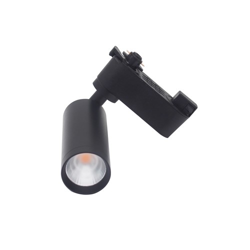 LEDlife 6,5W sort 1-faset skinnespot - Dæmpbar, RA 98, 1F2W