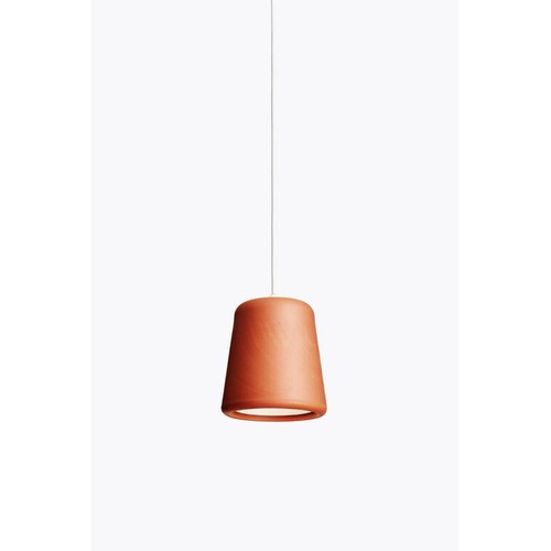 Outlet: Material Pendel Lampe Ø13 Til E14 i Terrakotta - New Works