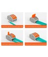 Samlemuffer sæt 46 stk. - 0,32-2,5 mm² til 2/3/4/5 ledninger